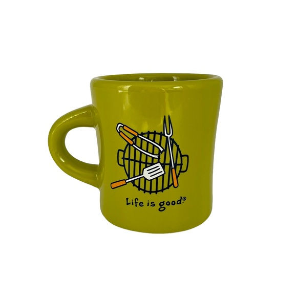 Life Is Good Other - 🌟 Life Is Good BBQ Grill 11 oz Ceramic Mug